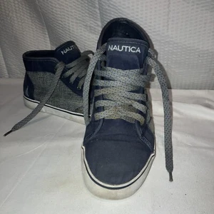Nautica Women's Somerset High Top Fashion Sneaker / Blue Size 10 - Picture 1 of 8