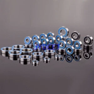 39pcs Ball Bearing Metric Blue Rubber Sealed Set KIT for RC Car Traxxas REVO 3.3 - Picture 1 of 8
