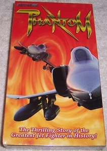 Phantom VHS Video F-4 Jet Fighter airplane NEW SEALED - Picture 1 of 2