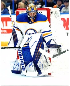 CRAIG ANDERSON BUFFALO SABRES SAVE SIGNED AUTOGRAPHED 8X10 PHOTO COA, SENATORS - Picture 1 of 1