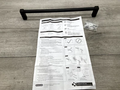 ​Monumento Amerock BH36083ORB 18 pulgadas Toallero L (457 mm) LEER** Foto 1 de 3