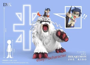 DMX STUDIO Digimon Adventure 01 Ikkakumon & Joe Kido 28 cm Figura Estática Modelo - Imagen 1 de 1
