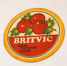 Britvic - Real Tomato Juice - Vintage Beer Mat