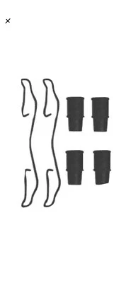 BRPK-5622 Motorcraft 制动硬件套件 前部 全新 适用于福特 Focus Mercury Cougar — 第 1/4 张图片