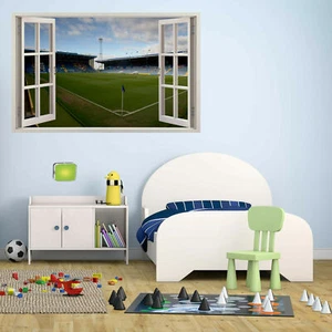 Football Stadium Portsmouth Wall Sticker Mural Decal Kids Bedroom Home Decor - Picture 1 of 3