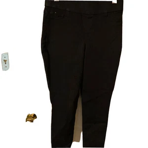 NINE WEST WOMEN'S HEIDI PULL ON CROP Black Rinse 8 New - Picture 1 of 10