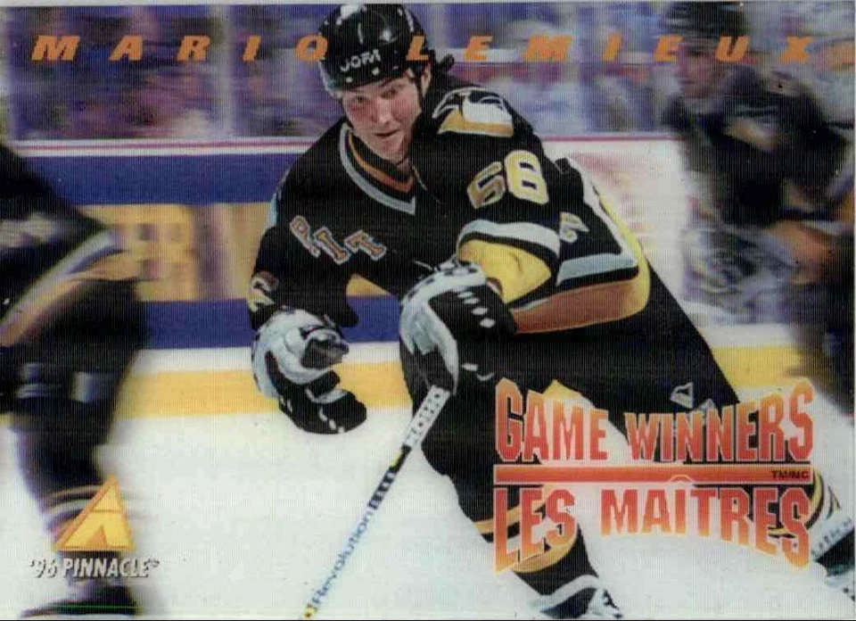 1995-96 Pinnacle Mcdonald's Mario Lemieux #MCD-15 - Image 1 of 2