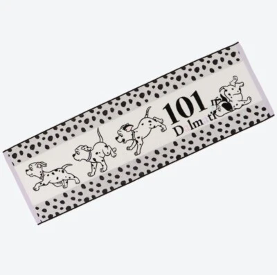 Pre-Order Tokyo Disney Resort 2023 Long Face Towel 101 Dalmatians puppy - Image 1 of 3