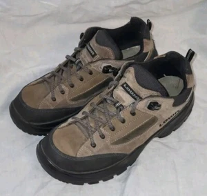 Lowa Mens Tempest Sz 6 Hiking Shoes Athletic Walking Beige Brown Vibram Leather - Picture 1 of 6