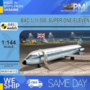 Mark I MKM144112 1/144 BAC 1-11-500 "British Midland, Jersey European, Shannon" - Bild 1 von 9
