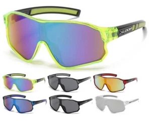 X-Loop Kids Mirrored Shield Sunglasses (KG-X3631) *NEW* *FREE Shipping* - Picture 1 of 13