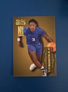 2022 Wild Card Matte National VIP Basketball MBN-19 Ty Ty Washington Jr. - Picture 1 of 1