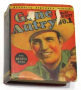 GENE AUTRY PUBLIC COWBOY NO. 1 #1433 VG, Big Little Books BLB 1938 - Picture 1 of 2