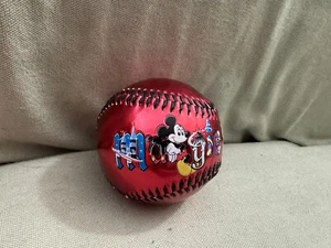 Disney Parks Magic Kingdom Mickey Mouse Character Letter Collectible Baseball - Picture 1 of 3