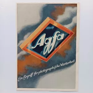 1943 Agfa, Fotografie, Werbeanzeige, Werbung, Clipping, Reklame - Bild 1 von 1