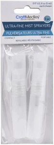 Botellas de spray de plástico vacías Craft Medley 2/paquete-5 ml PB218 - Imagen 1 de 4