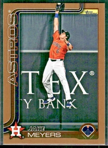 2025 Topps Series 2 Jake Meyers #621 Gold Parallel 1116/2025 Houston Astros - Picture 1 of 1
