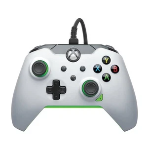 PDP Wired Controller Neon White for Xbox Series X S, Gamepad, Wired Video Game C - Picture 1 of 7