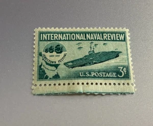 Francobollo postale US 3¢ revisione navale internazionale VG+++ #612 - Foto 1 di 2