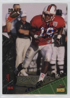 1995 Signature Rookies Signatures /7750 Eddie Goines #32 Auto RC - Image 1 of 2