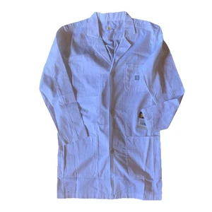 Carhartt NWT 5-Pocket White Lab Coat XS - Picture 1 of 7