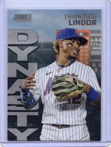 2022 Topps Stadium Club - Dynasty and Destiny Francisco Lindor #8A Mets - Picture 1 of 2