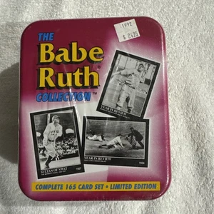 The Babe Ruth Collection 1992 Megacards COMPLETE 165 CARD Set  Tin Box #3928 - Picture 1 of 3