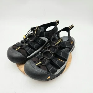 KEEN Newport H2 Hiking Sandals Men 10.5 Black All Terrain Sport Waterproof - Picture 1 of 7