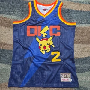 Camiseta Shai Gilgeous-Alexander OKC Thunder Custom Pikachu M Mitchell & Ness - Imagen 1 de 12