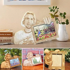 Personalization Picture Frame Wood Look At This Graph Gift - Picture 1 of 8