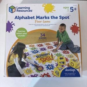 Learning Resources Alphabet Marks The Spot Spiel pädagogische Unterhaltung Kinder - Bild 1 von 7