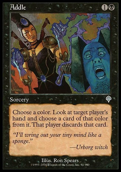 Addle - Invasion #91/350 MTG Magic The Gathering - Image 1 of 1