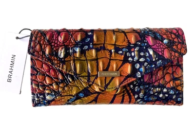 Brahmin Veronica Envelope Wallet Flutter Melbourne Leather NWT - Image 1 of 4