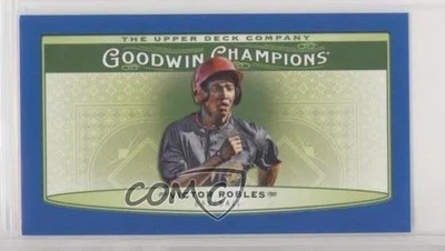 2019 Upper Deck Goodwin Champions Horizontal Mini Royal Blue Victor Robles #99 - Image 1 of 2