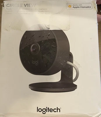 Logitech Circle View Weatherproof wired Home Security Camera {Light Used} - Image 1 of 4
