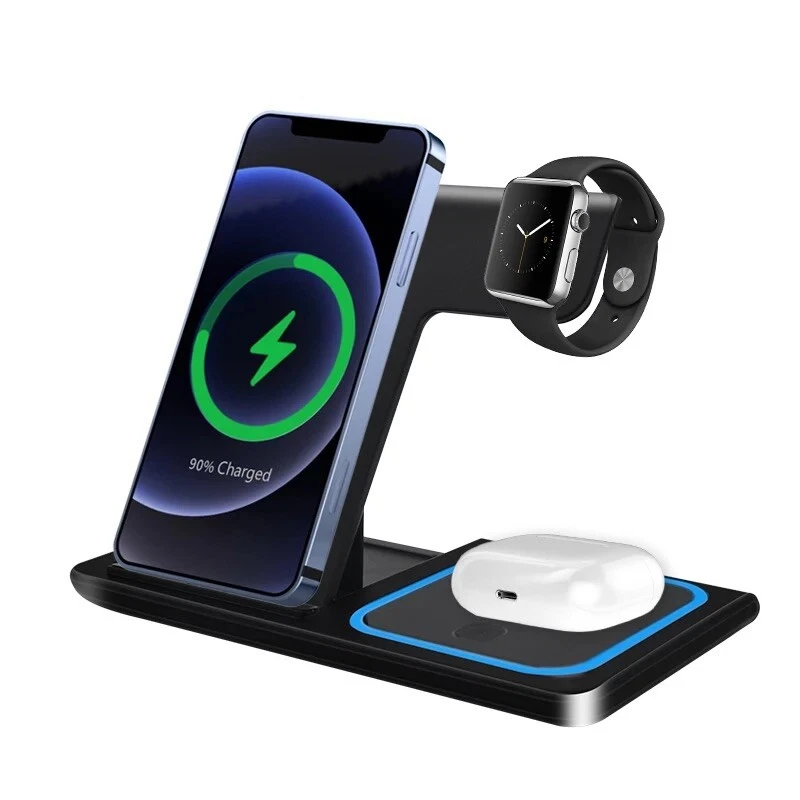 Portable Mobile Phone Charging StationWireless Charger Foldable Magnetic - Image 1 of 4