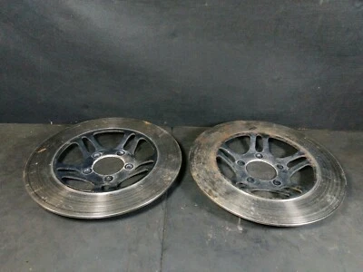 81 DISCOS ROTORES FRENO DELANTERO IZQUIERDO DERECHO HONDA GOLDWING GL 1100 I 4,6 mm 1981 Foto 1 de 4