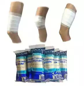 Sterile Wound Dressings - Medium, Large, X Large - HSE First Aid Bandages Fast P - Picture 1 of 3