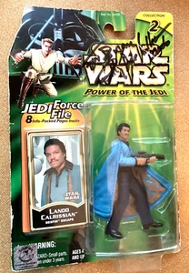 Star Wars LANDO CALRISSIAN Figure Autograph by BILLY DEE WILLIAMS COA - Picture 1 of 3