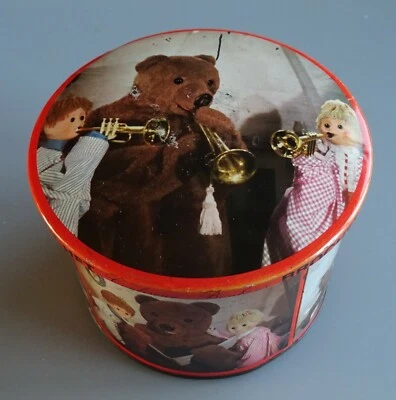 bonne nuit les petits - Boite à Bonbons en Métal - Brochet 1960 nounours - Photo 1/3