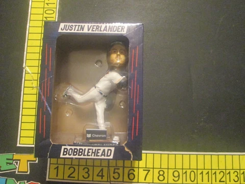 2019 Houston Astros Bobblehead Justin Verlander Chevron BDA Sports Cover