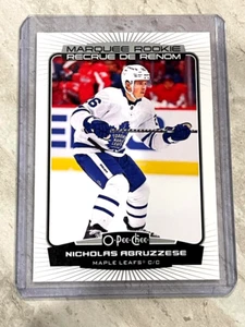 Nick Abruzzese #564 Marquee Rookies 2022-23 O-Pee-Chee Maple Leafs - Picture 1 of 2