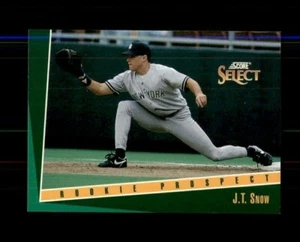 1993 Select #385 J.T.Snow RC (ref 101686) - Picture 1 of 1