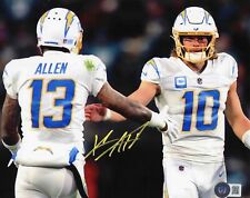 KEENAN ALLEN SIGNED AUTOGRAPHED LOS ANGELES CHARGERS 8x10 PHOTO BECKETT