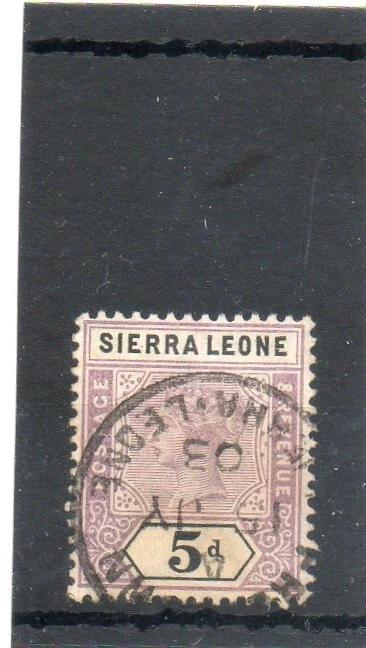 SG 48 SIERRA LEONE 5d USED..CAT £15 - Image 1 of 1