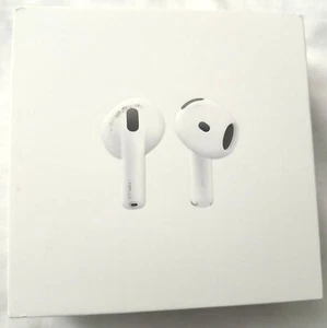 Apple AirPods 4 White In Ear Headphones MXP93LL/A - Picture 1 of 4