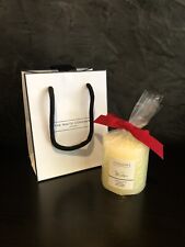 The White Company Winter Pillar Candle + Gift Bag, 280g, 40 Hours Burn - NEW