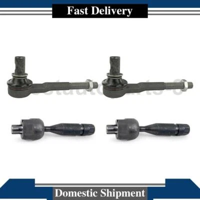 Extremidade da haste de amarração externa interna frontal Mevotech para Audi A4 Quattro 2.0L 2008 2007 2006 - Imagem 1 de 4