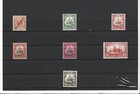 Marshall-Inseln, Dt. Kolonien, Auswahl aus MiNrn: 7 - 27, postfrisch **/*,MNH/MH