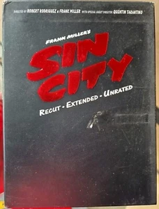 FRANK MILLER'S SIN CITY RARE 2 DVD BOX SET RECUT EXTENDED UNRATED US VERSION - Picture 1 of 4